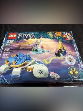 LEGO 41191 Elves Naida & the Water Turtle Ambush 100% Complete Instructions Box